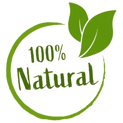 100% natural